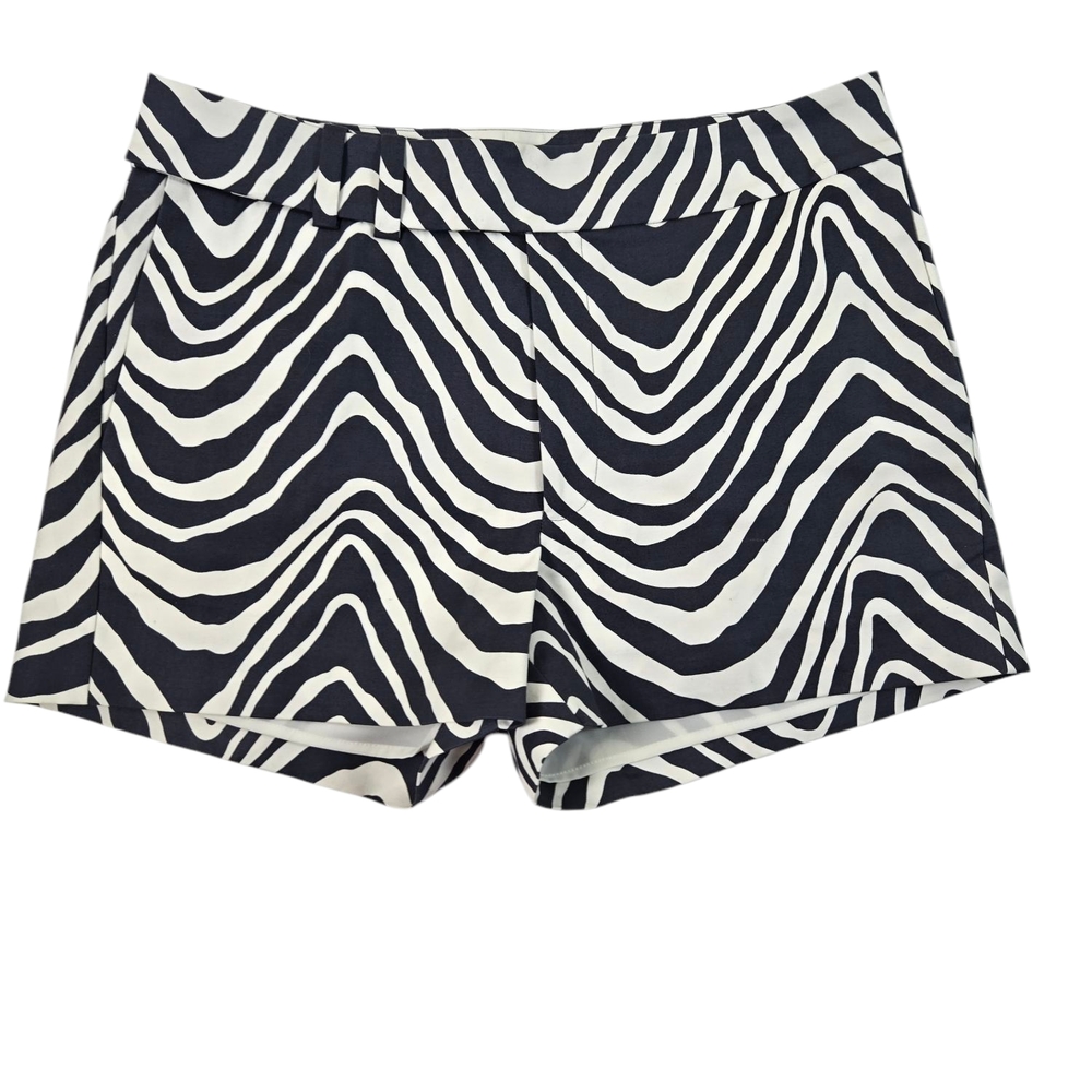 NWOT Zebra Print Marie Oliver Women's Shorts Sz 8 - Picture 2 of 10